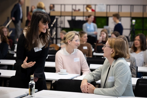 Das Bild zeigt Teilnehmende des 5. bundesweiten Netzwerktreffens der Ausbildungsbotschafter-Initiativen am 19.03.2026 in der IHK Düsseldorf.