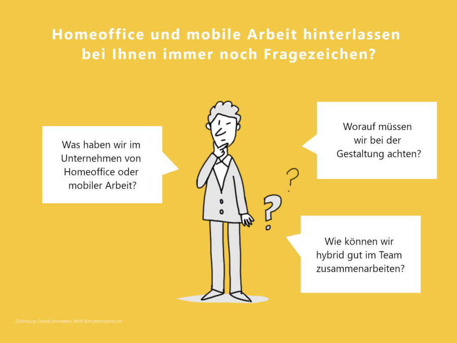 Homeoffice und mobile Arbeit Fragen