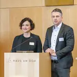 Begrüßung Ulrike Friedrich und Robby Riedel